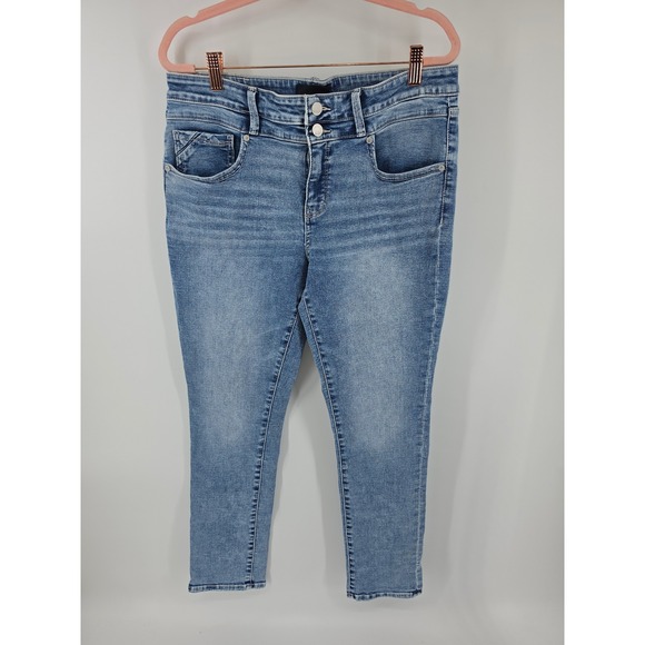 Buckle Black Denim - Buckle Black Fit No. 53 Classic Skinny Jeans Blue Medium Wash 31x30 BBW17001S